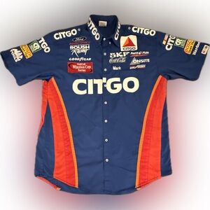 NASCAR Roush Racing Early 2000’s Pit Crew Shirt- Vintage Mint! Size XL